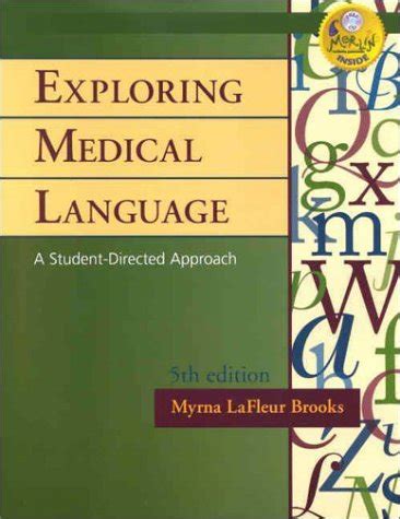 Exploring Medical Language Textbook 6e Audio Cd-rom Mosby s Medical Nursing and Allied Health Dictionary 6e Kindle Editon