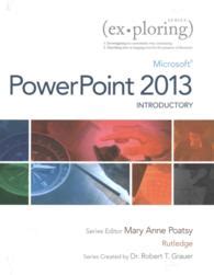 Exploring Microsoft PowerPoint 2013 Introductory Bind-in Component Card Epub