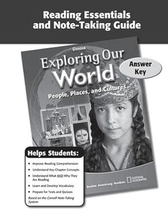 Exploring Our World Answer Key PDF