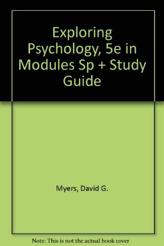 Exploring Psychology Fifth Edition in Modules Paper and PsychInquiry Epub