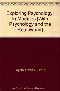 Exploring Psychology Paper and Psychology and the Real World Kindle Editon