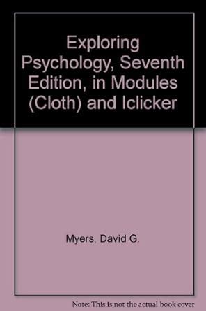 Exploring Psychology and iClicker Reader