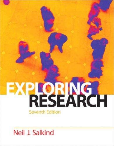 Exploring Research 7th Edition Kindle Editon