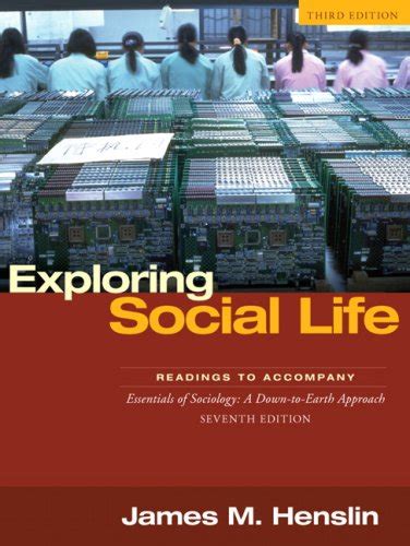 Exploring Social Life Readings to Accompany Essentials of Sociology PDF