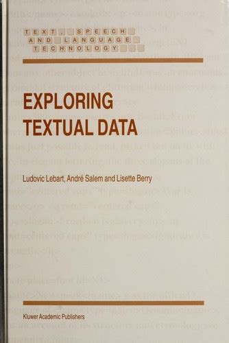 Exploring Textual Data 1st Edition Epub