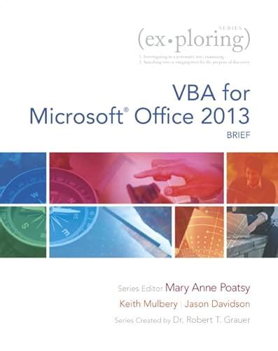 Exploring VBA for Microsoft Office 2013 Brief Exploring for Office 2013 Kindle Editon