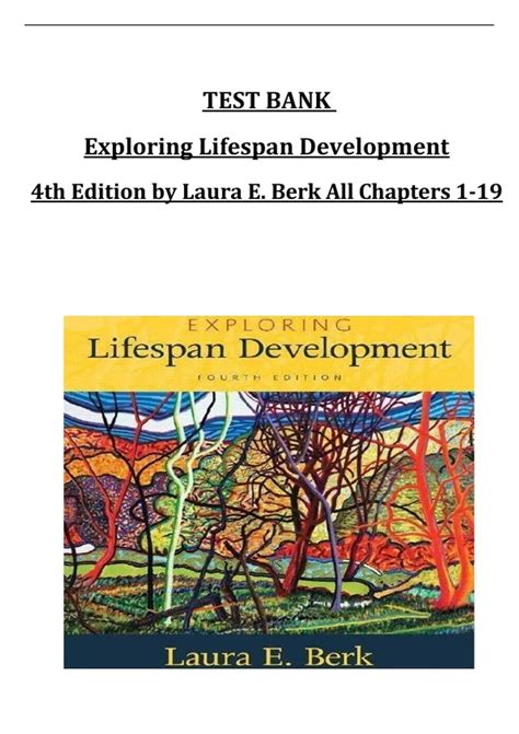 Exploring lifespan development berk test bank Ebook PDF