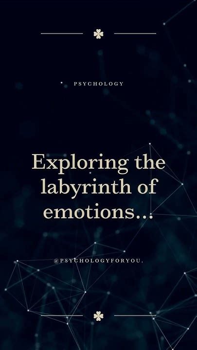 Exploring the Emotional Labyrinth