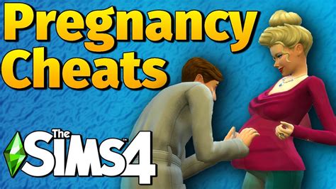 Exploring the Sims Pregnancy Cheat Code Menu