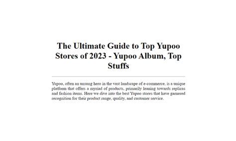 Exploring the World of Rick Studio Yupoo: Your Ultimate Guide to Authentic Replicas