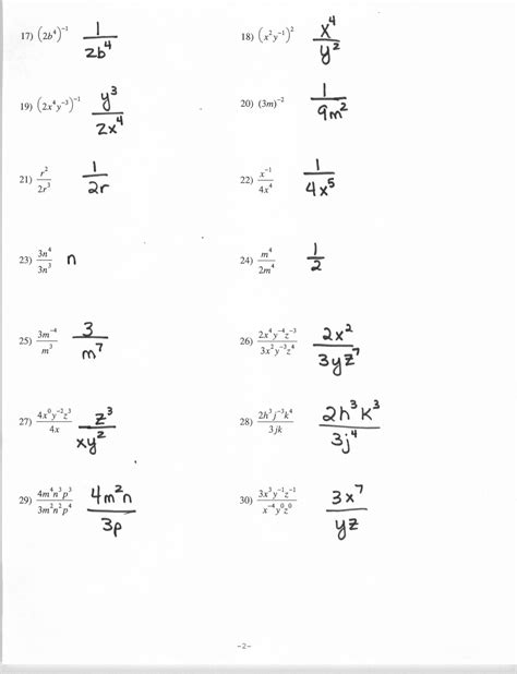 Exponents Problems And Answers Epub