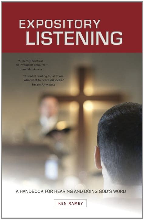 Expository Listening: A Practical Handbook For Hearing And Doing Gods Word Ebook Doc