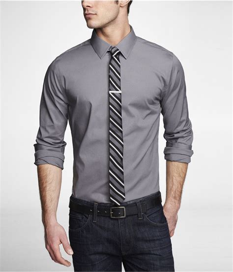 Express Men's Dress Shirts: Elevate Your Style with Finesse and Confidence