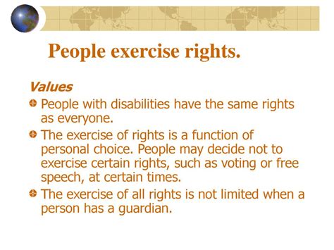 Express Your Rights and Values