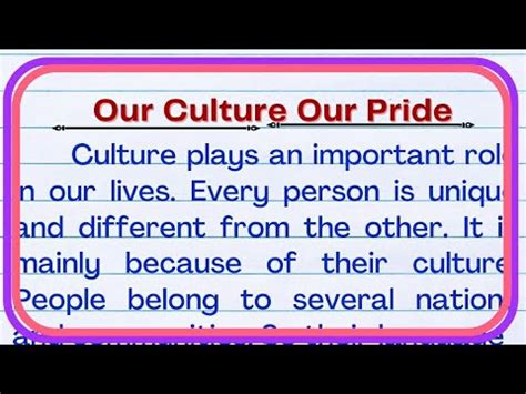 Express your cultural pride