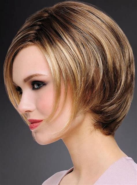 Exquisite 8" Short Straight Blonde Bob Wigs