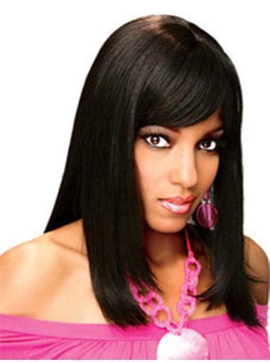 Exquisite Black Straight Shoulder Length Human Hair Wigs: Elevate Your Style in 2025