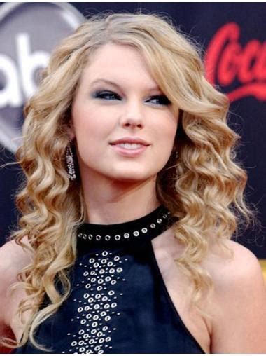 Exquisite Blonde Curly Long Taylor Swift Wigs