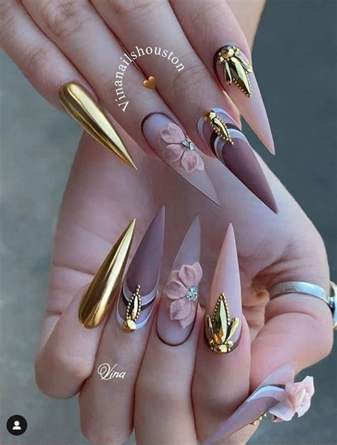 Exquisite Nail Art for Stiletto Nails: Elevate Your Style to New Heights