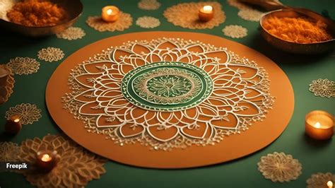 Exquisite Rangoli Designs: Illuminating Diwali 2023 with Vibrant Art