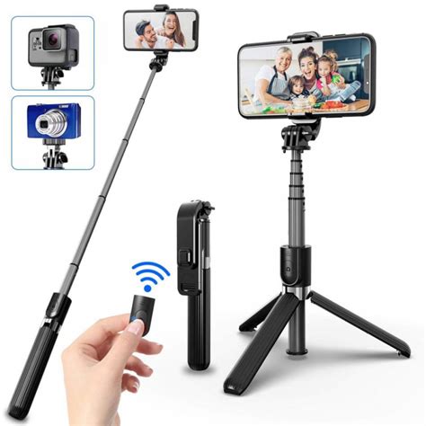 Extendable Universal Monopod Android smartphone Reader