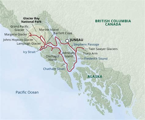 Extended Glacier Bay itineraries: