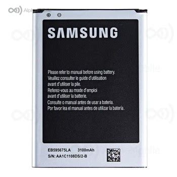 Extended Samsung Battery EB595675LU EB595675LA Reader