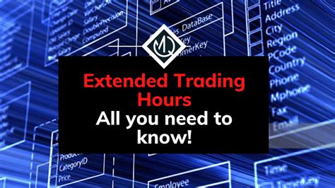 Extended Trading Hours: