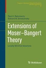 Extensions of Moser-Bangert Theory Locally Minimal Solutions Reader