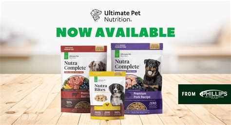 Extensive selection of pet food and supplies: