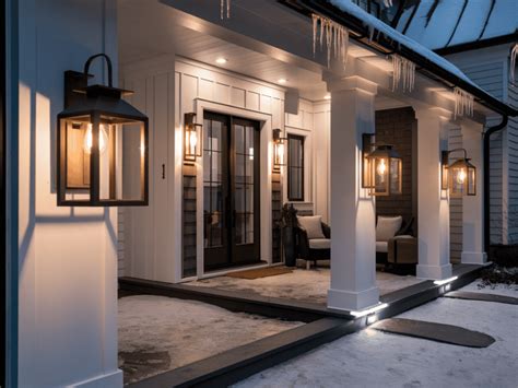 Exterior LED Light Fixtures That Will Transform Your Home's Nighttime Look