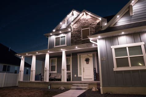 Exterior LED Soffit Lighting: Transform Your Home's Facade