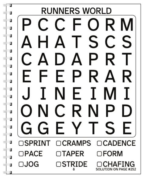 Extra Large Print Word Search Printable