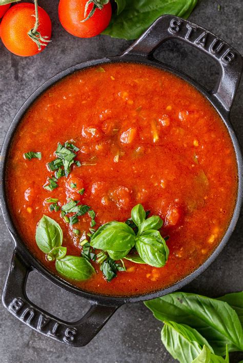 Extra marinara sauce: