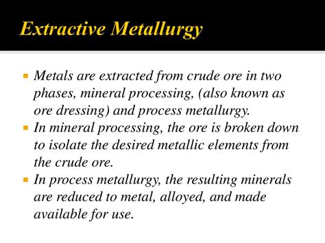 Extractive Metallurgy of Vanadium Process Metallurgy Doc