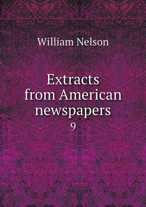 Extracts from American Newspapers Epub