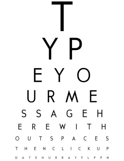 Eye Chart Generator