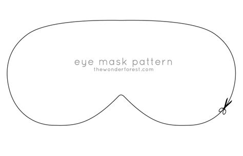 Eye Mask Template
