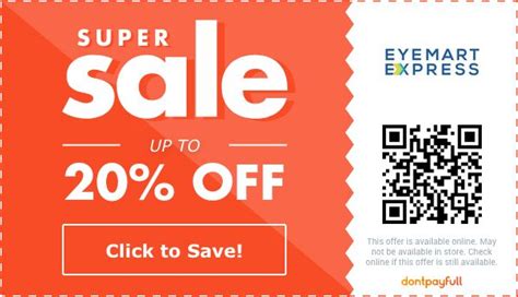 Eyemart Express Coupons 50 Off Printable