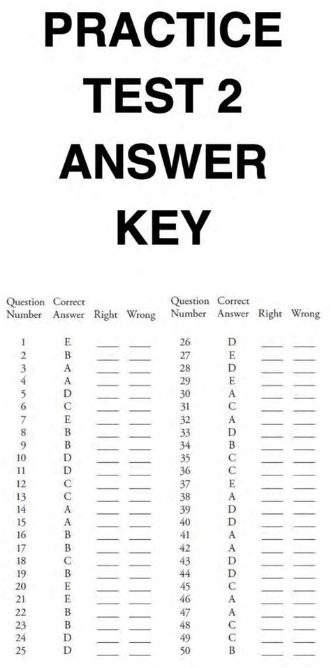 Ez Test Answer Key Doc