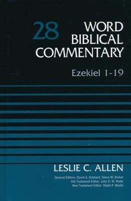 Ezekiel 1-19 Volume 28 Word Biblical Commentary Reader