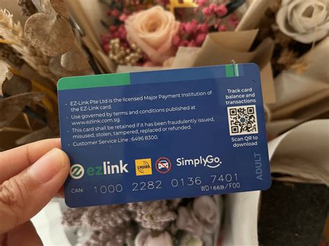 Ezlink cards: