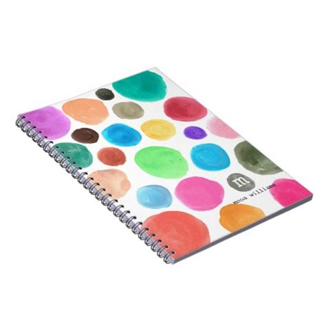 F Circles Monogram Notebook  Reader