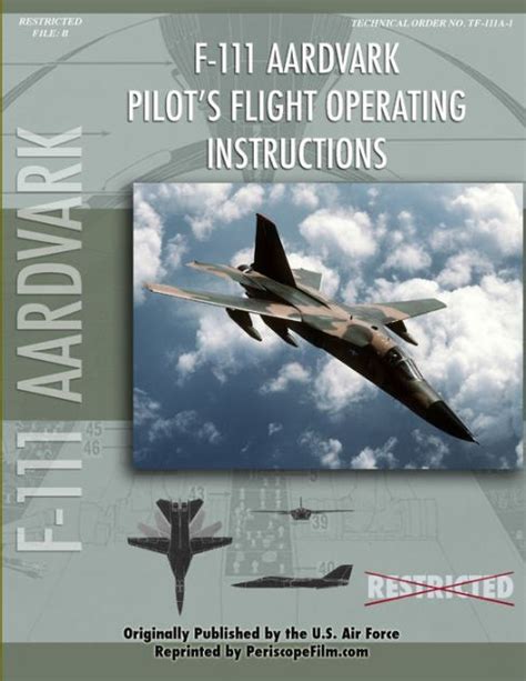 F-111 Aardvark Pilot/s Flight Operating Manual (Paperback) Ebook Epub