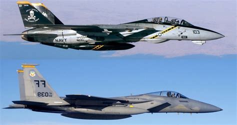 F-15 Eagle vs. F-14 Tomcat: A Comparative Analysis