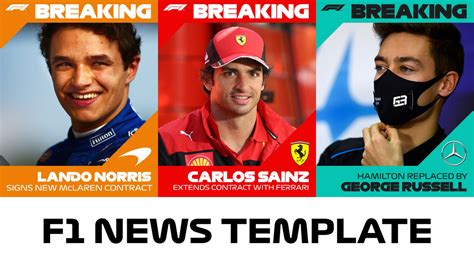 F1 Breaking News Template