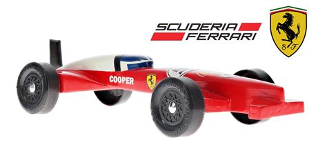 F1 Pinewood Derby Car Template