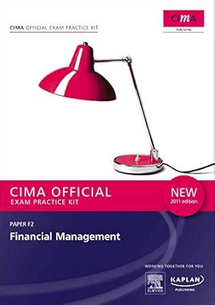 F2 Financial Management - CIMA Exam Practice Kit (Paperback) Ebook Doc