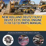 F3L912 DEUTZ DIESEL ENGINE SERVICE MANUAL Ebook PDF