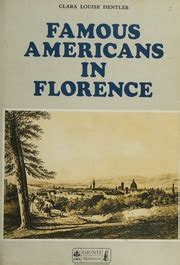 FAMOUS AMERICANS IN FLORENCE Kindle Editon